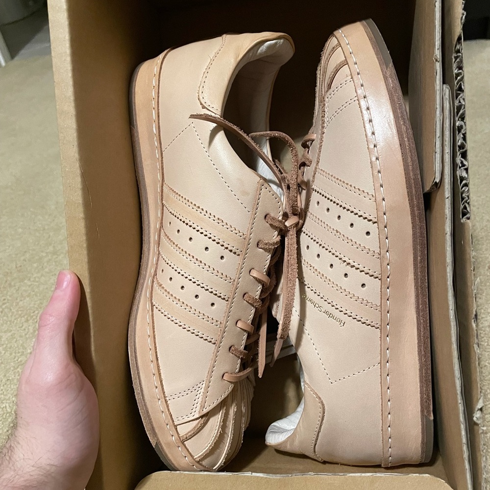 Hender scheme adidas superstar sneaker leather luxury